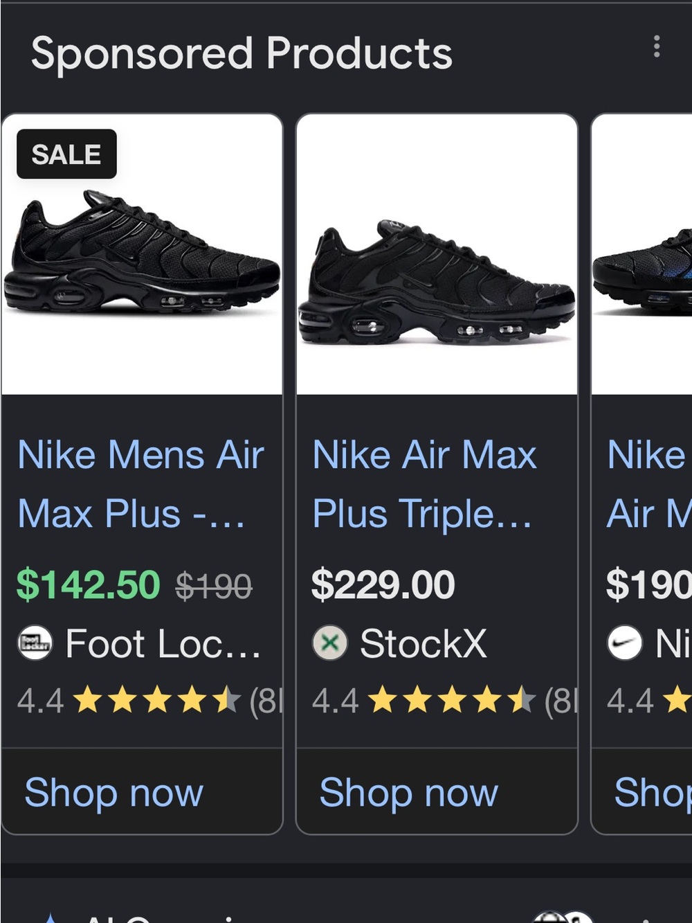 Men's 11.5 Nike Air Max Plus TN - Picture 8 of 8